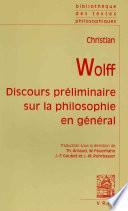 Télécharger le livre libro Discours Préliminaire Sur La Philosophie En Général